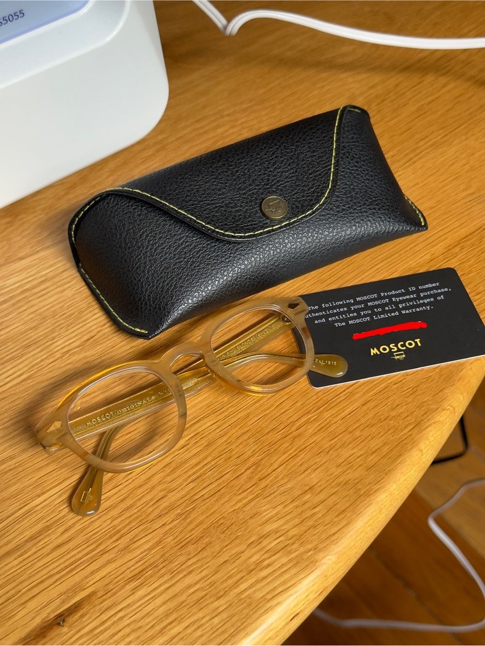 Moscot Lemtosh Blonde Narrow